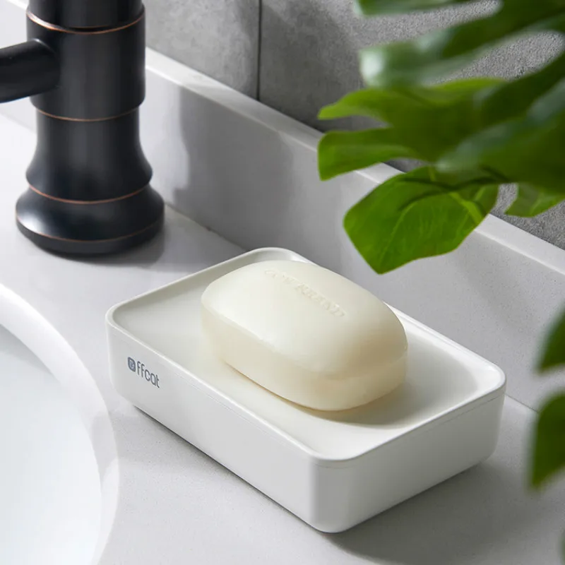 Creative bathroom countertop soap box bathroom soap box wash table soap box drain hole soap tray WF11051055
