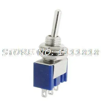 

8pcs AC 125V 6A on-center off-on 3 Way 3 Solder Pins Mini SPDT Toggle Switch