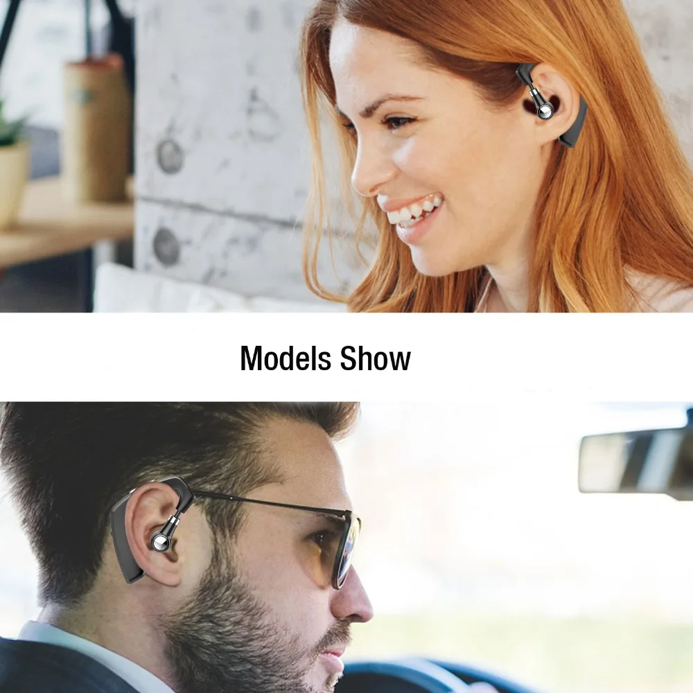 Lymoc Upgrade Y8, Bluetooth наушники, гарнитура, ушные крючки, беспроводные гарнитуры, V4.2, шумоподавление, HD микрофон, музыка для iPhone, huawei
