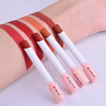 

4 Colors Cigarettes Shaped Lipstick Set Matte Mist Finish Long Lasting Waterproof Lips Makeup MPwell