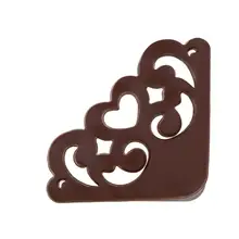 

4Pcs Vintage Hollow Heart Soft Table Desk Corner Edge Protector Cover Kid Safety Protection from Children защита от детей