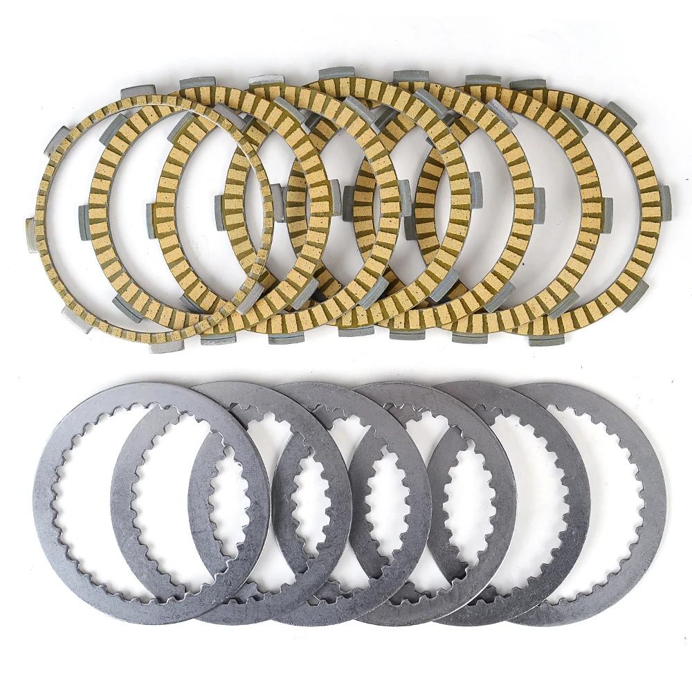 JAER Kupplungsreibscheibenplatten für Honda CB250 Hornets 250 CBR250 MC19 MC22 VTZ250 H J K VT250 Magna 250 VTR250 VTR MC15 MC33 – Detail 3