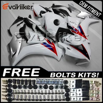 

Custom fairing motorcycle bodywork kit for CBR1000RR 2012-2016 ABS motorcycle panels Injection mold white+Gifts
