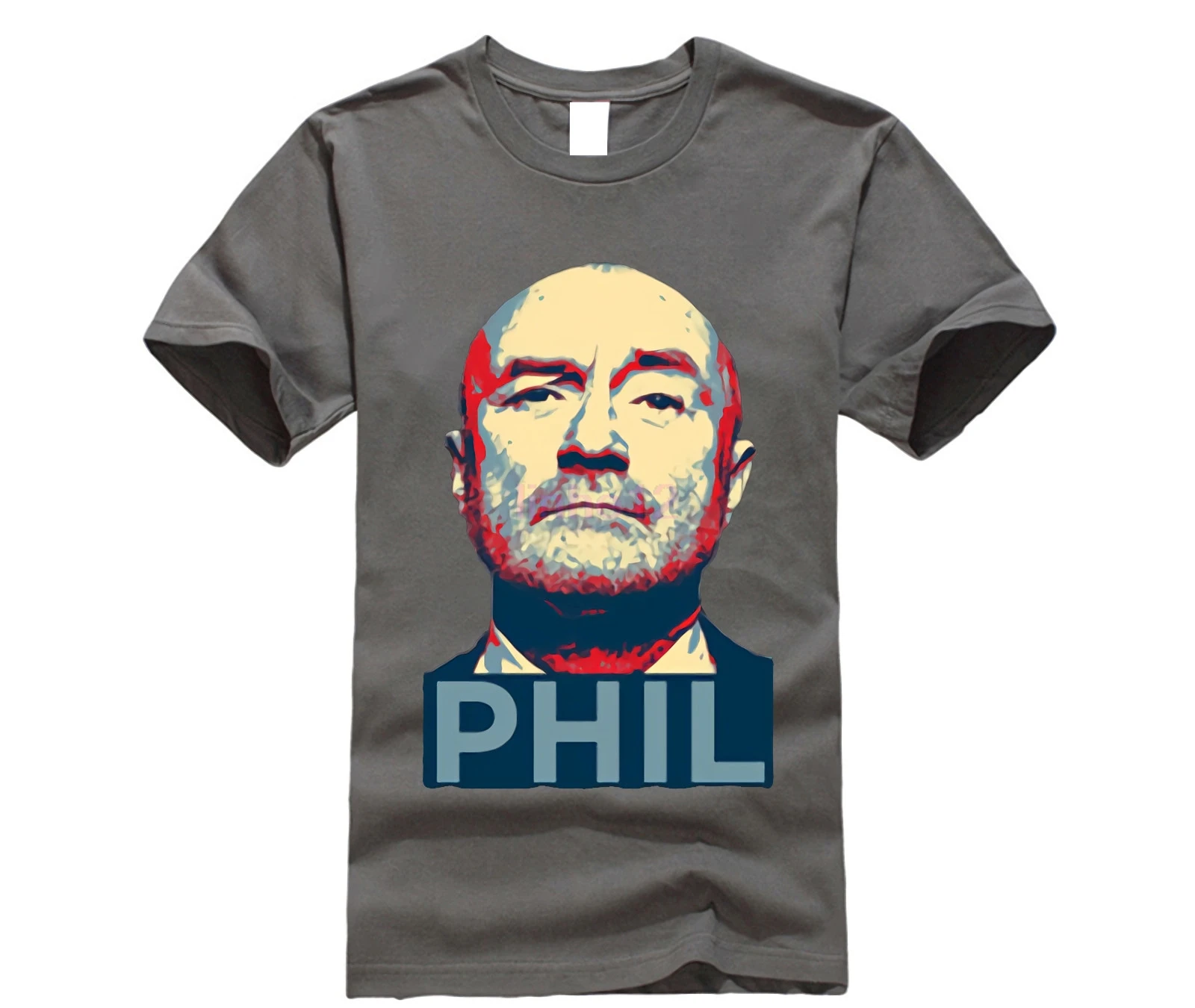 Футболка с принтом Phil Collins против всех шансов 203031 в подарок футболка стиле хип хоп