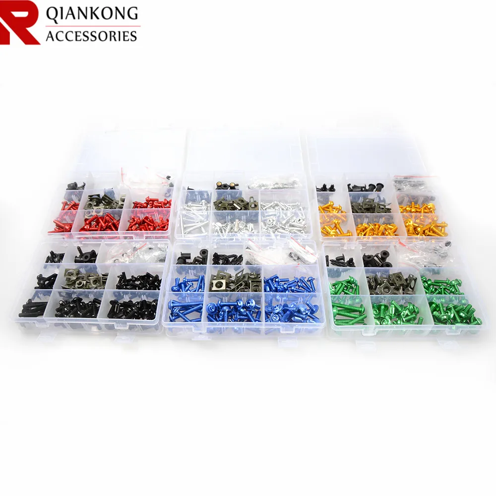 

M5 M6 Motorcycle General CNC Al Fairing Bolts Kit Bodywork Screws Nut FOR YAMAHA YZ426F YZ450F YZ250F YZ125 YZ250 YZ 426/450/250