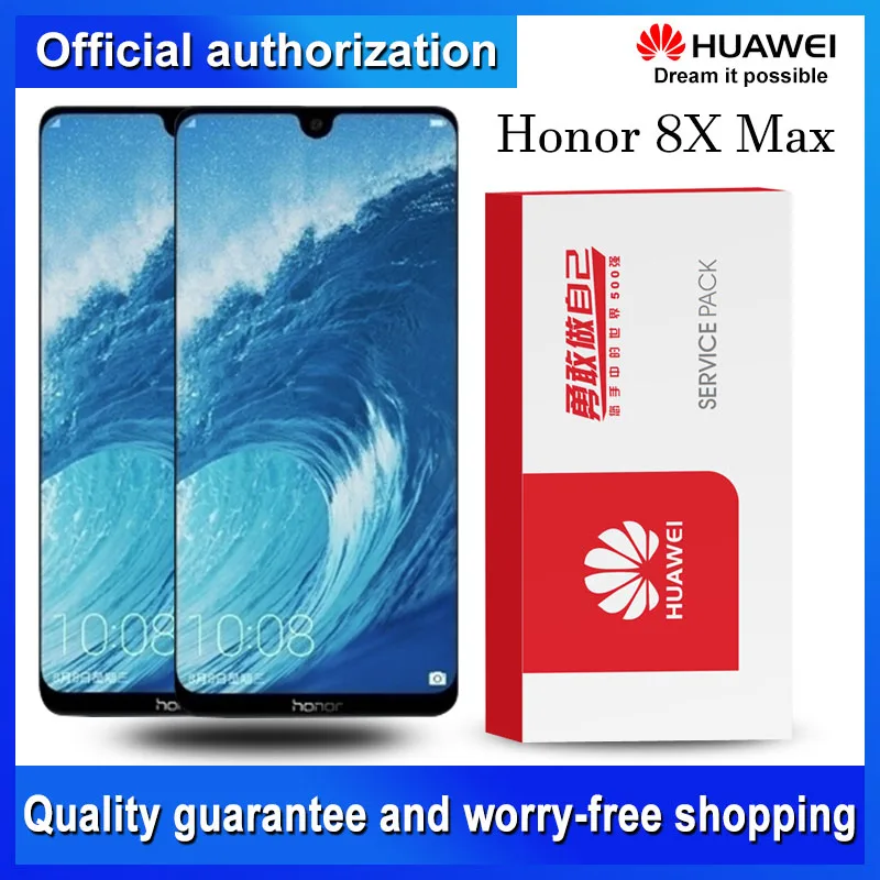Оригинальный сменный дисплей 7 12 дюйма для Huawei Honor 8X Max сенсорный ЖК-экран с