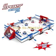 506 шт спортивный Хоккей матч настольная игра 3d 8 строительные