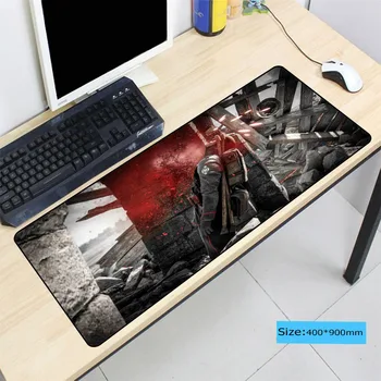 

Battlefield Laptop Computer Large Locking Edge Mousepad Size for 30X60CM 30X80CM 40X90CM Rubber Mousemats For CSGO LOL