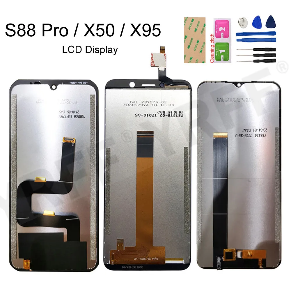 Для Doogee X95 X50 ЖК-дисплей S88 Pro Дисплей кодирующий преобразователь сенсорного
