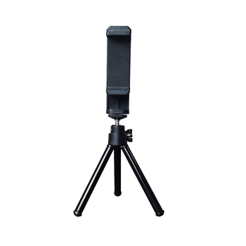 

Mini Tabletop Mobile Phone Tripod Stand For iPhone Huawei Phone Holder Universal Cell Phone Three-legged Support