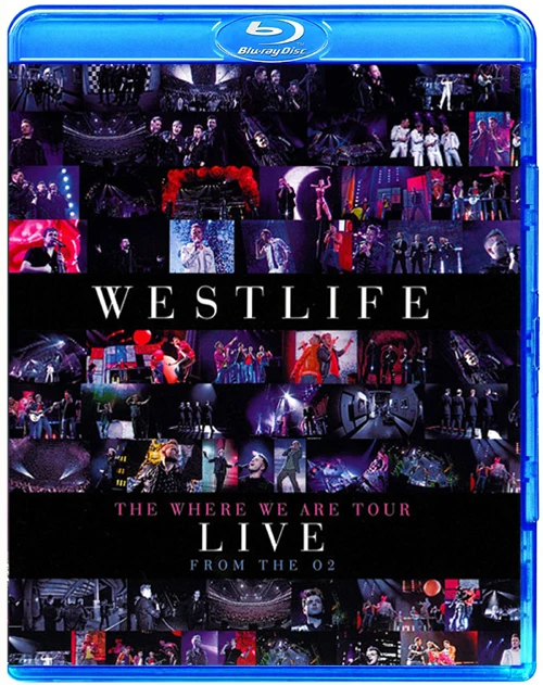 1080P Blu-Ray Dvd Disc Box Set Westlife Ireland Male Group Singer The Where Are Tour Live Concert Pop Music Sons Disc