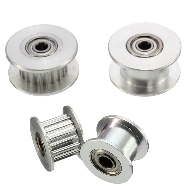 

16T/20T GT2 Aluminum Timing Pulley With/Without Tooth For DIY 3D Printer Idler pulley