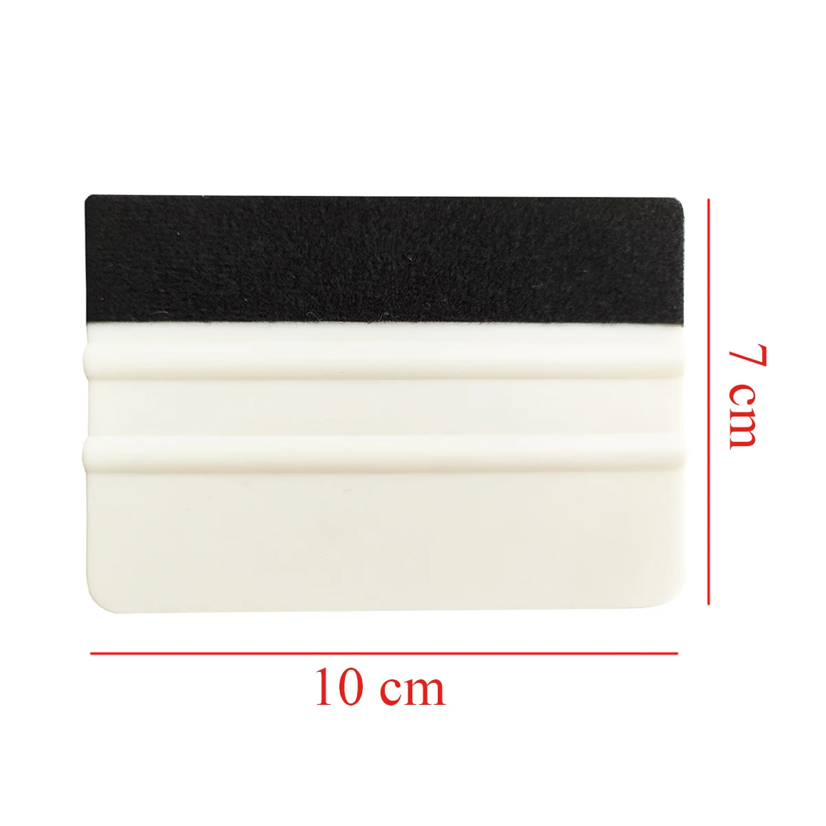 

White Squeegee with Felt Edge Soft Scratch Less Scraper For Vinyl Wrap Film Car Foil Wrapping Auto Car Styling Sticker Tools A43