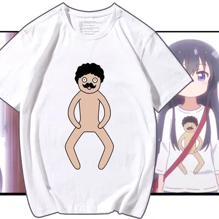01 Wataten!: футболка с ангелом, летящим ко мне, аниме Hana Shirosaki, футболка для косплея, хлопковые футболки - Цвет: 01
