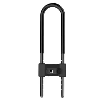 

Newest Intelligent Fingerprint U Lock U-Shapedlocker Sliding Door Car Motorcycle Bike Padlock Window Password Waterproof