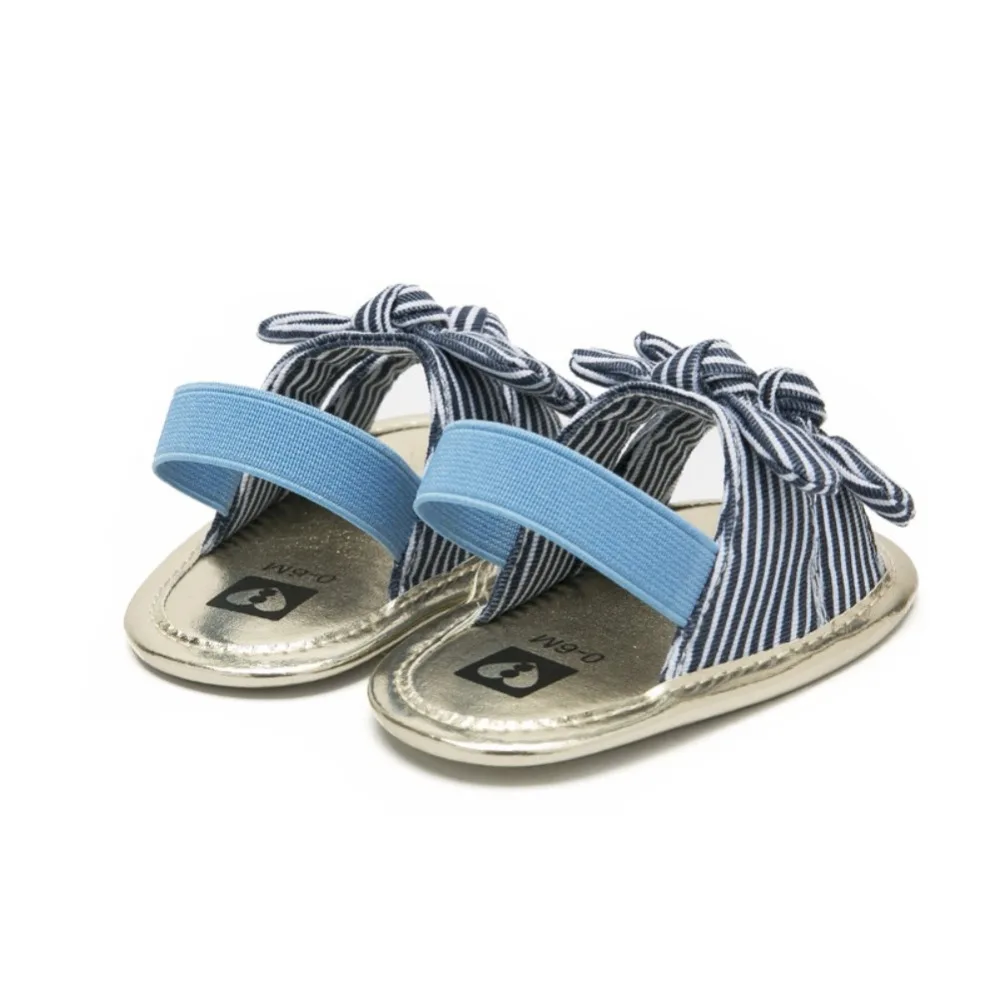 Baby Shoes Infant Summer Bow Baby Girls Shoes Soft Sole No-slip First Walker Footwear