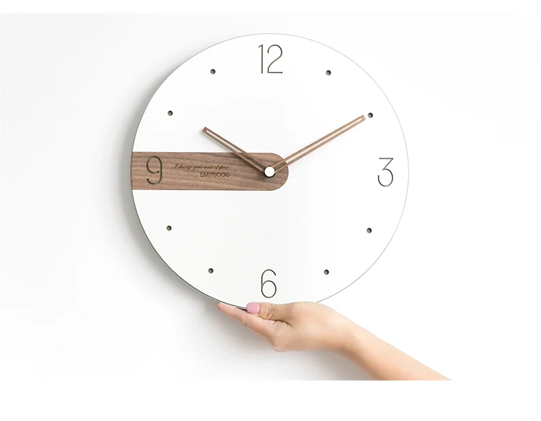 Wall Clock Modern Design Living Room Decoration Wall Watches Home Decor Modern Quartz Silent Wall Clocks For Home Christmas Gift