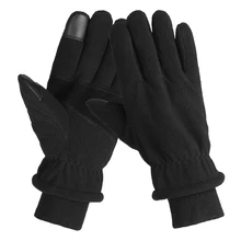 Зимние Термические перчатки с сенсорным экраном, велосипедные перчатки из флиса, перчатки для катания на лыжах на открытом воздухе, для велоспорта, рыбалки, верховой езды, зимних видов спорта