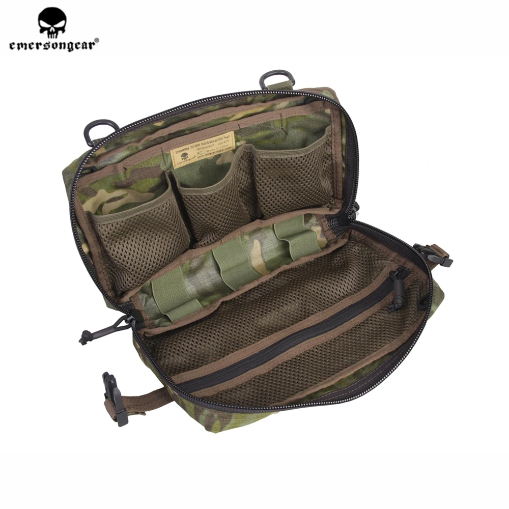 Emersongear EDC Универсальный Чехол MOLLE военный охотничий компактный чехол тактический жилет чехол 500D Cordura нейлон Кемпинг Туризм