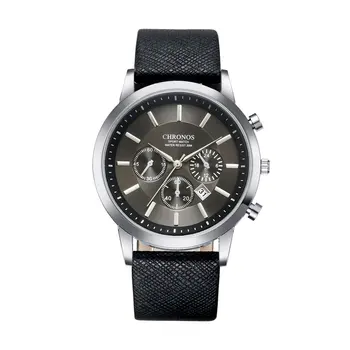 

Luxury Men Wristwatch Quartz Watch Complete Calendar Water Resistant Auto Date Fashion For Male Clock Relogio Masculino