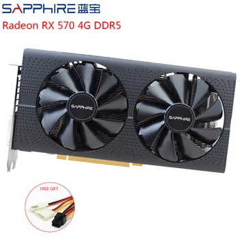 

SAPPHIRE Graphics Cards AMD Radeon RX 570 4GB PCI Express 3.0 Desktop Used RX 570 Gaming PC Video Card RX570 4GB GDDR5 256bit