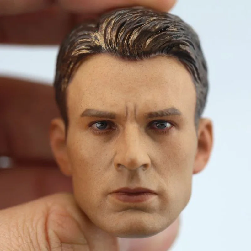 

1/6 Scale Young Captain Head Sculpt Fit for 12in Phicen Tbleague HT Male Soldier Body Model Action Figure Toy