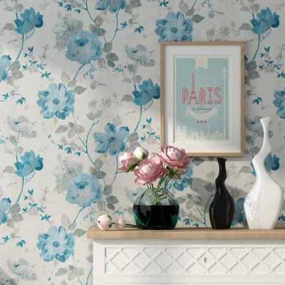 20133 Стена страна деревенский Home Decor 3d цветочные обои для Гостиная Спальня цветок обои Papel pintado росписи - Цвет: 20133