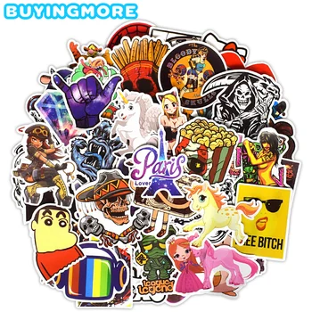 

150 PCS Mixed Cartoon Laptop Stickers Vinyl Waterproof Graffiti Funny Punk JDM Sticker to DIY Suitcase Guitar Car Skateboard