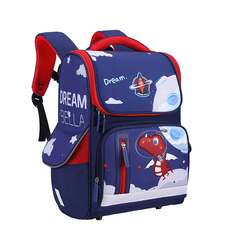 Wholesale High quality kids boys school bag pack primary school backpack  cartoon monster dinosaur backpack shark backpack bag school bags From m.