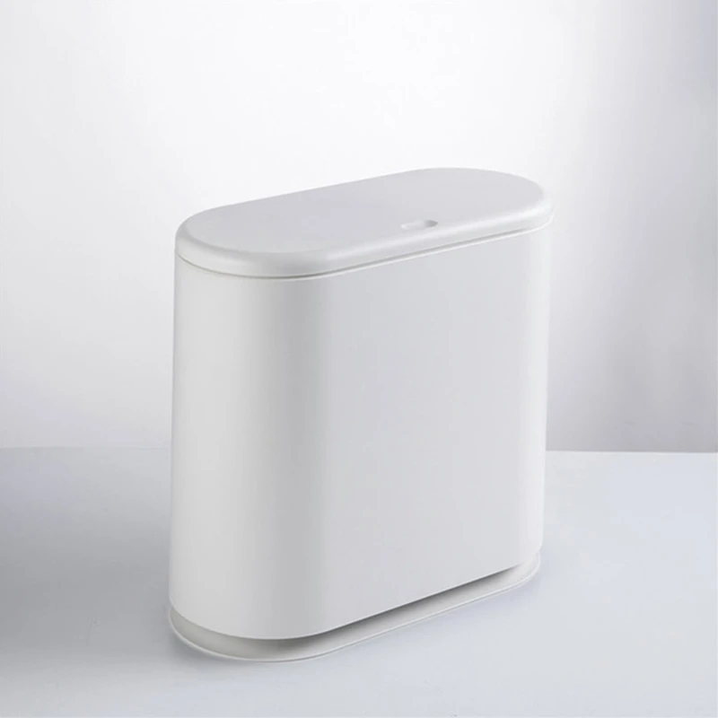 

Hot Sale Trash Cans For The Kitchen Bathroom Wc Garbage Classification Rubbish Bin Dustbin Bucket Press-Type Waste Bin