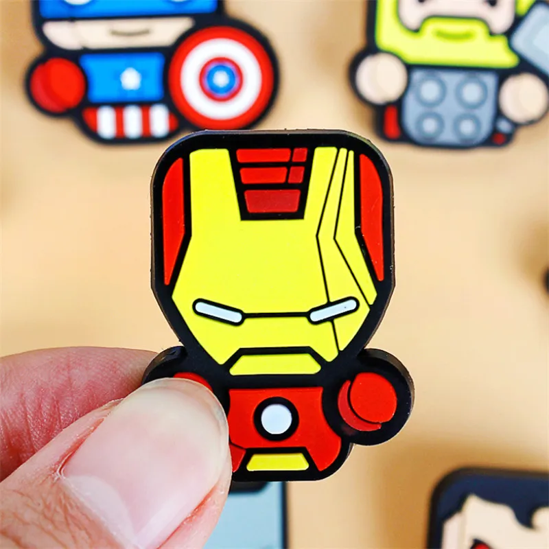 Значки Marvel, брошь «Мститель», булавка Тора, ювелирное изделие, Железный человек, Капитан Америка, ПВХ Броши для женщин и мужчин, подарок