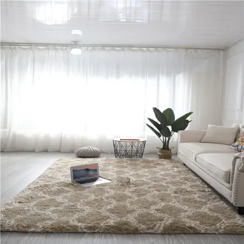 Alfombra Moderna y esponjosa Para La Sala de estar Alfombra tapiz nórdica de salón, alfombras Para el hogar y La Sala de estar