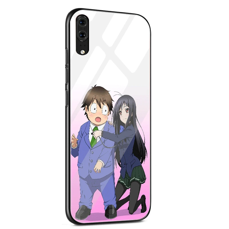 G7 Чехол для телефона стекло для huawei P30 P20 P10 Honor 10 8X Y6 Y9 mate 20 Lite Pro P Smart Cover Silver Crow Accel World Arita Haruyuki - Цвет: G7