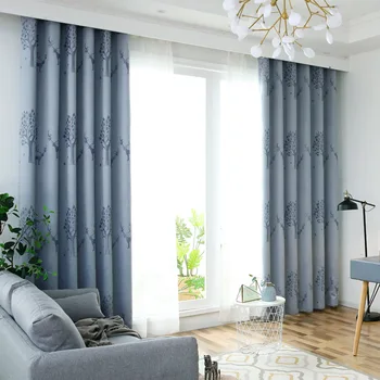

New Nordic Curtains for Living Room Restaurant Study Room Christmas Curtains for Bedroom Elk Shade