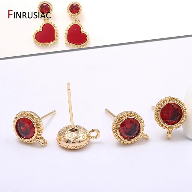 Earring Hooks Jewelry Making  14k Gold Earring Jewelry Making - 14k Gold  Plated U - Aliexpress