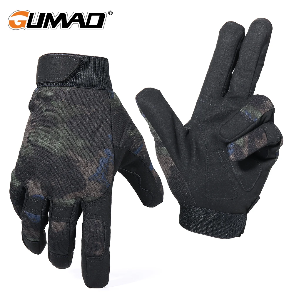 Tactical-Gloves Bicycle Full-Finger-Glove Airsoft Army Climbing-Shooting Military Hunting
