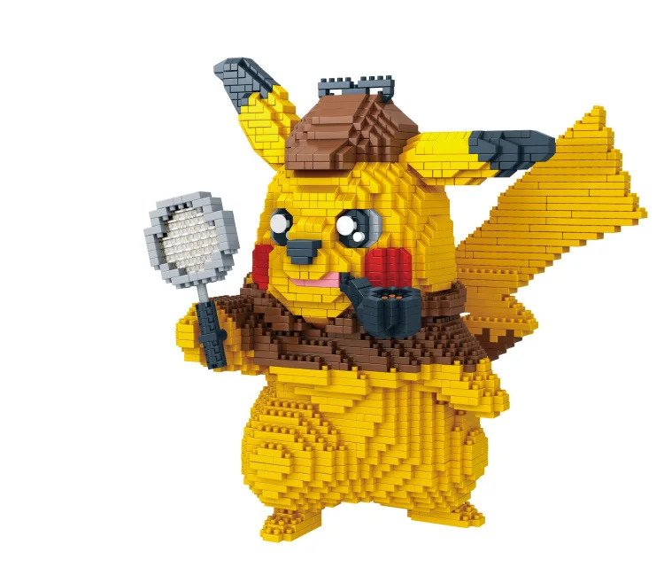 

Spell Star Small Granule DIY Building Blocks Educational Assembled Toys 8835-1 Pikachu