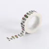 Cute 10M DIY Cute Cactus plants Japanese Washi Tape Decorative Adhesive Tape Masking Tape For Home Decoration Scrapbooking Diary ► Photo 2/6