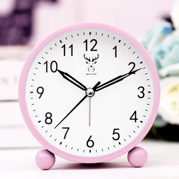 

Girls Bedroom Bedside Animal Cartoon Small Simple Alarm Clock Kids Desk Digital Sleep Alarm Clock Living Room Decoration OO50AC