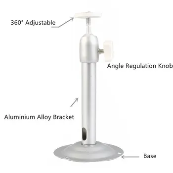 

Universal Aluminum Alloy Mini LCD DLP Projector Ceiling Wall Mount Bracket Holder Stand 180mm Length Bracket Camcorder Monitor