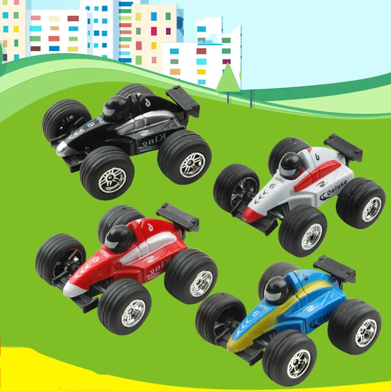 Children's Toy Formula Car Model Toy car Alloy Car Car 1:50 Metal Ornaments Fall Resistant Green Racing Children's Boy Gift