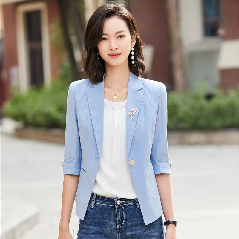 Fashion Casual Office Ladies Blazer 