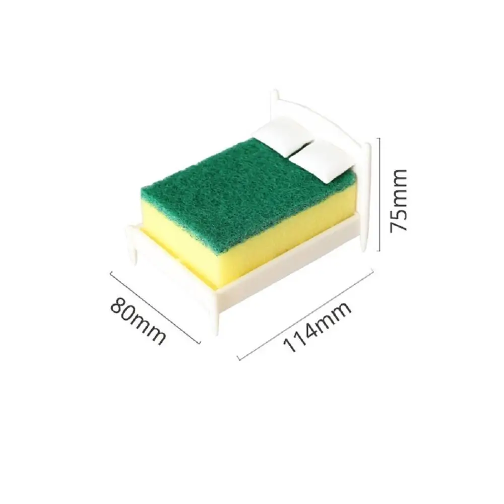 Creative Hot Bed Shape Scouring Pad Sponge Holder Storage Rack for Kitchen Toilet Bathroom Kitchen Accessories Free Shipping Creative Hot Bed Shape Scouring Pad Sponge Holder Storage Rack for Kitchen Toilet Bathroom Kitchen Accessories Free Shipping