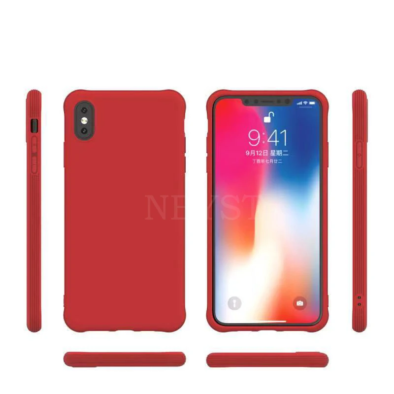 

Luxury Slim Soft Back Skin texture Color Case for Samsung Galaxy A10 A20 A30 A40 A50 A70 Note 10 pro S10 S10E Plus Cover Capa