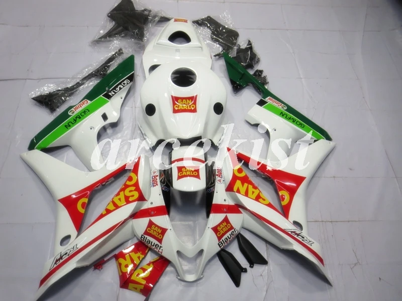 Мотоцикл литья под давлением обтекатель Подходит для Honda CBR600RR CBR 600RR F5 2007 2008 CBR 600 RR CBR600 07 08 Обтекатели красный зеленый