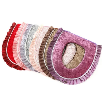 

Toilet Seat Cover Warm Soft Washable Mat Home Decor Closestool Mat Seat Case Toilet Lid Cover Accessories Bathroom Home