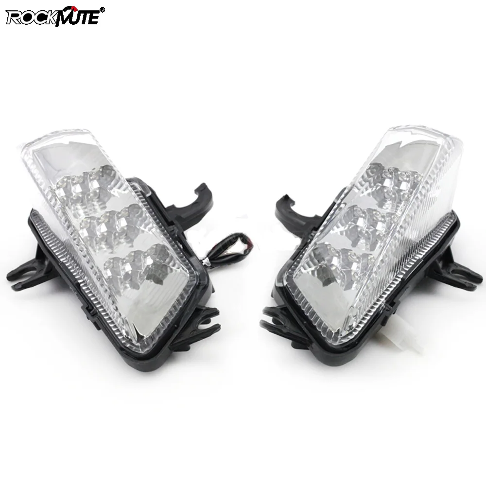 

Front LED Turn Signals Indicator For KAWASAKI Z1000SX NINJA 1000/R 2011-2016 Motorcycle Accessories Light Blinker Clear Smoke