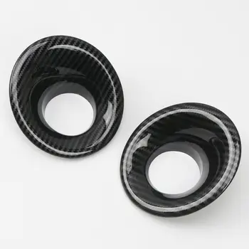 

2015-2019 Cover Trim Red Fog Light 2pcs Car Decor For Dodge Challenger