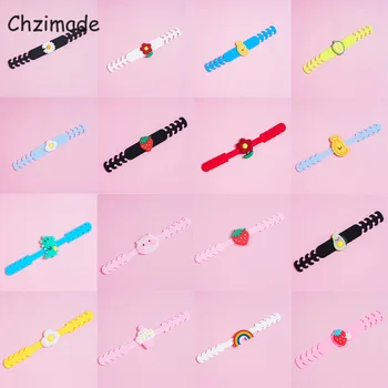 

Chzimade 15/20/30Pcs Adjustable Ear Buckle Hooks Holder Cartoon Anti-slip Ear Pain Care Extension Strap Belt For Mask Protector