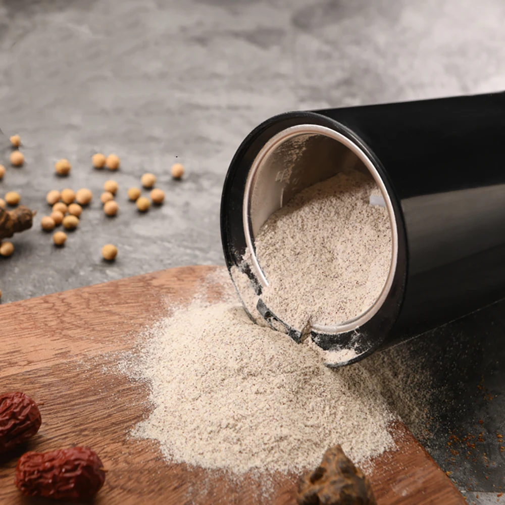 Coffee Grinder Stainless Steel Nuts Beans Grains Mill Herbs Electric Grinding Machine Multifunctional Coffee Bean Grinding Home_voghion.com